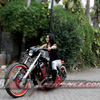 Tampang Sangar Hotrod Harley-Davidson